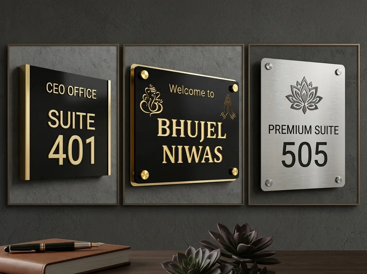 Customized Home & Office Nameplate